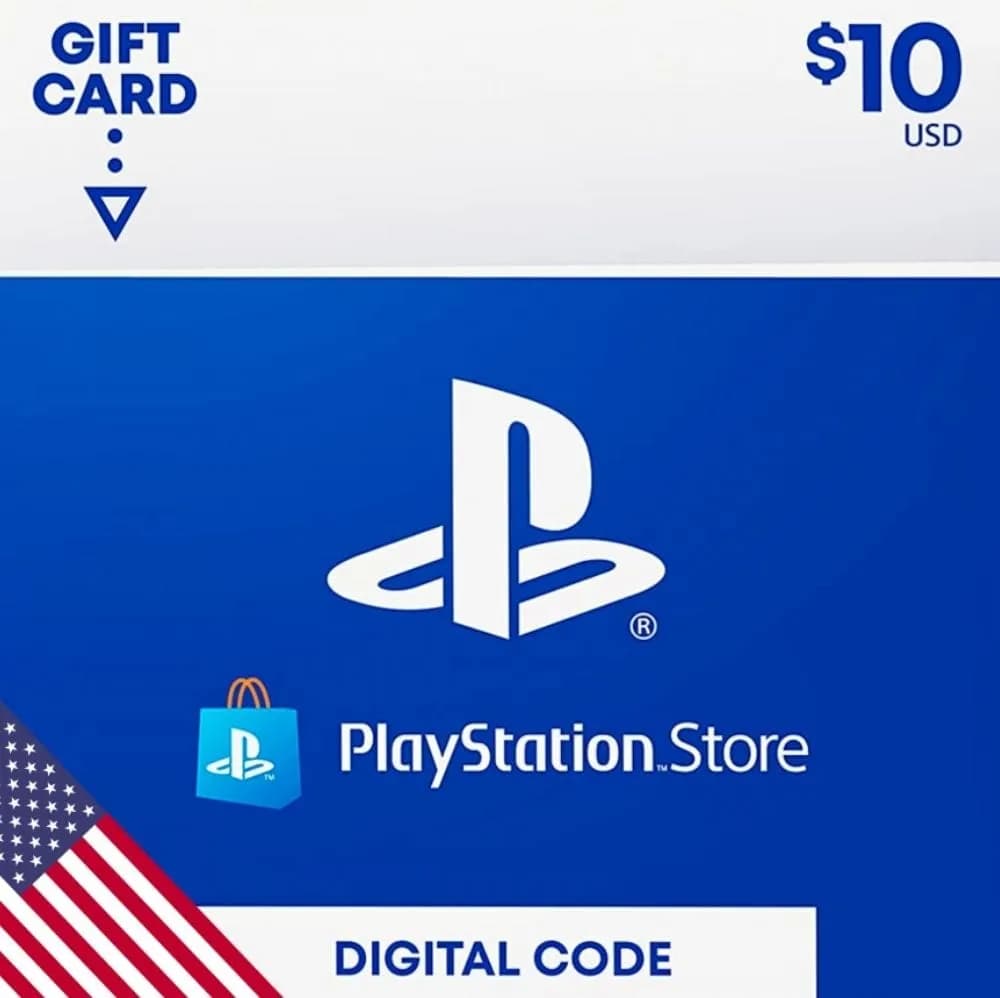 Portada de Play Station Card 10$ - USA