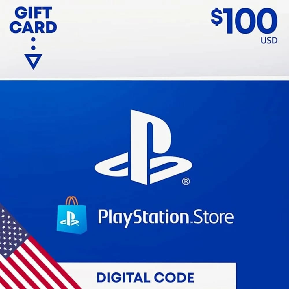 Portada de Play Station Card 100$ - USA