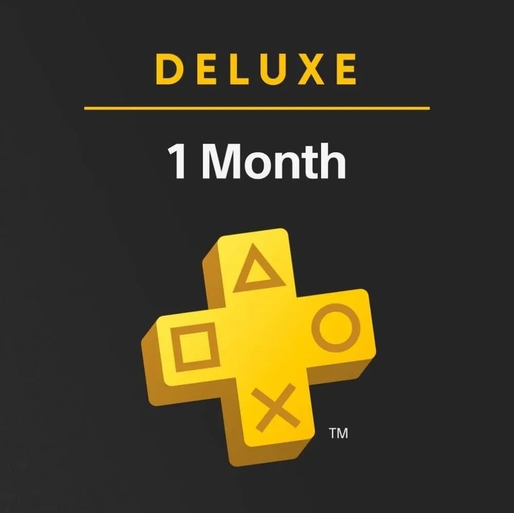 Portada de Play Station Plus DELUXE (CUENTA) - 1 mes