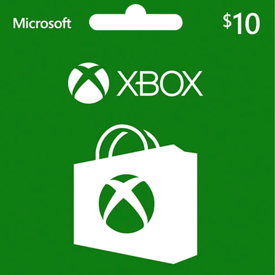 Portada de XBOX Card 10$ (USA)