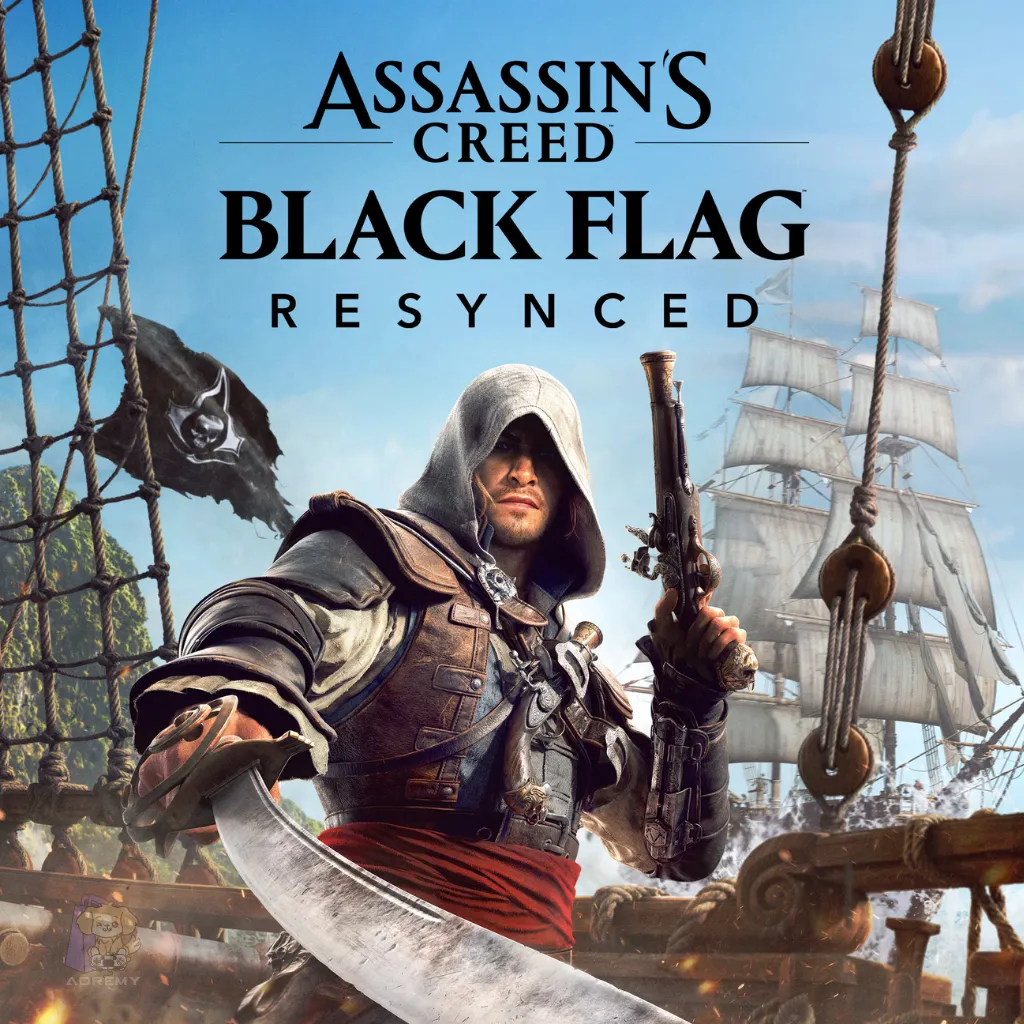 Portada de Assassin's Creed Black Flag Resynced