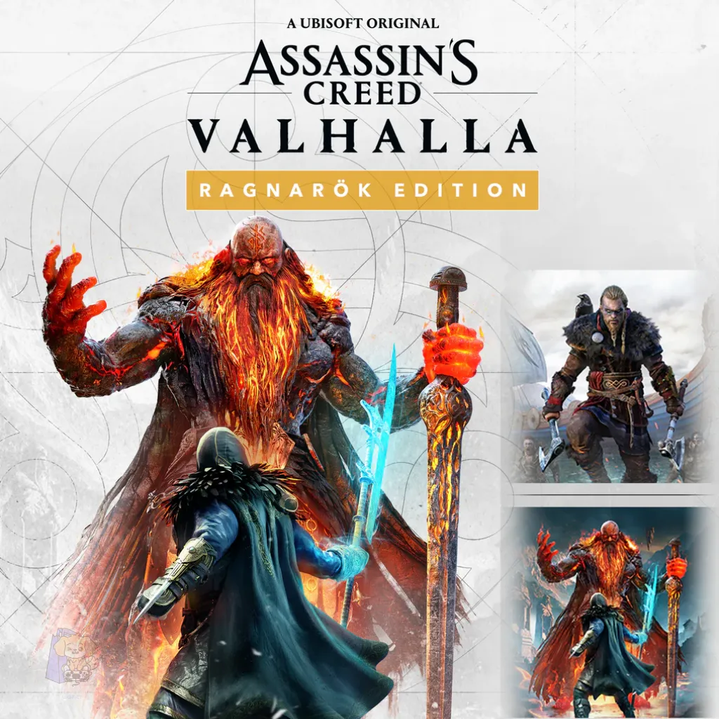 Portada de Assassin's Creed Valhalla Ragnarök Edition