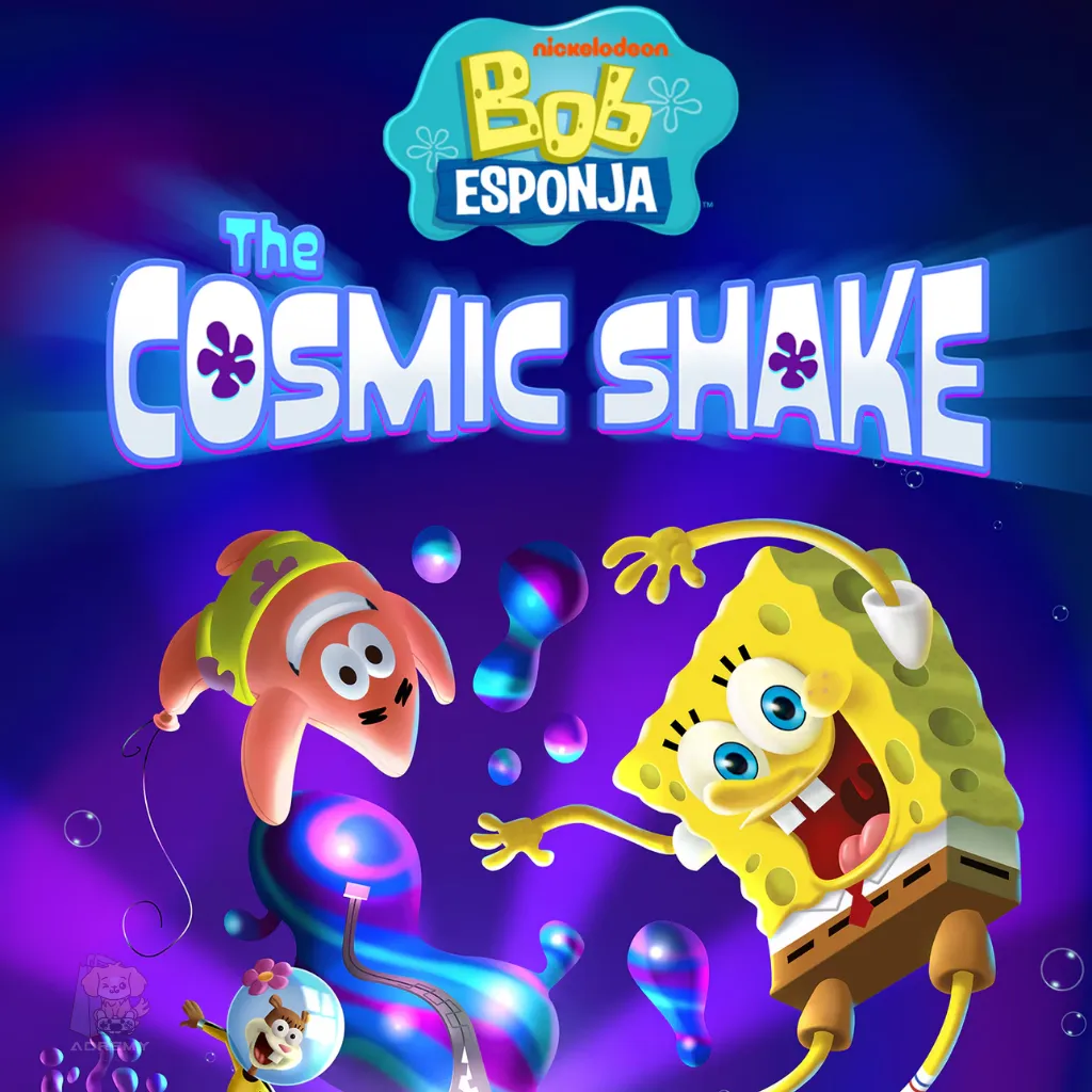 Portada de Bob Esponja: The Cosmic Shake