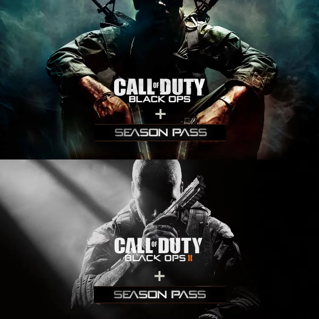 Portada de Call of Duty: Black Ops + Call of Duty: Black Ops II + Pases de Batalla