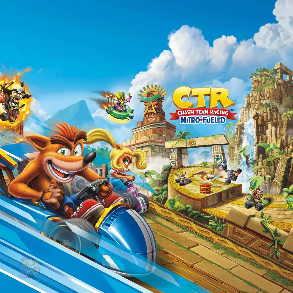 Portada de Crash Team Racing Nitrol-Fueled