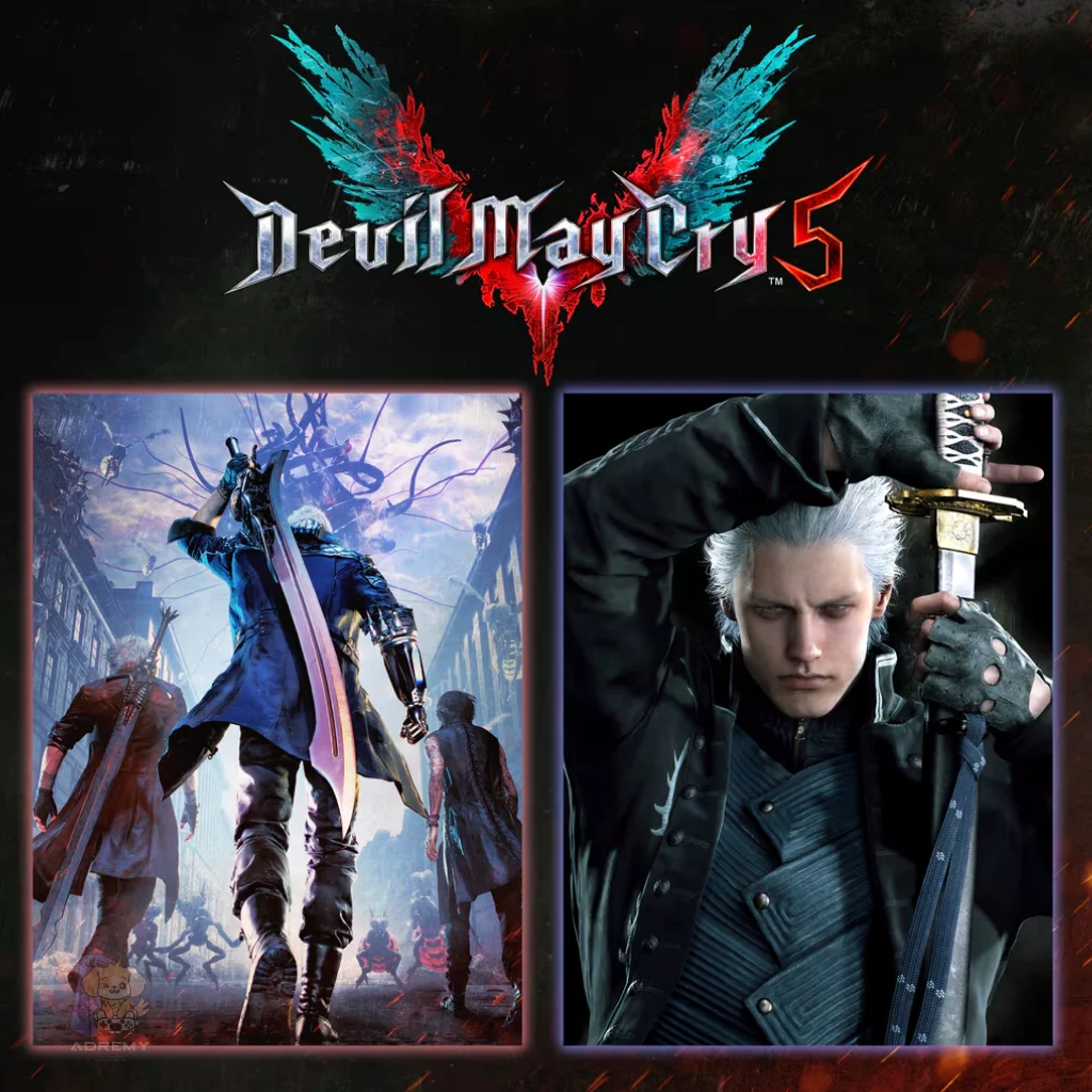 Portada de Devil May Cry 5 + Vergil