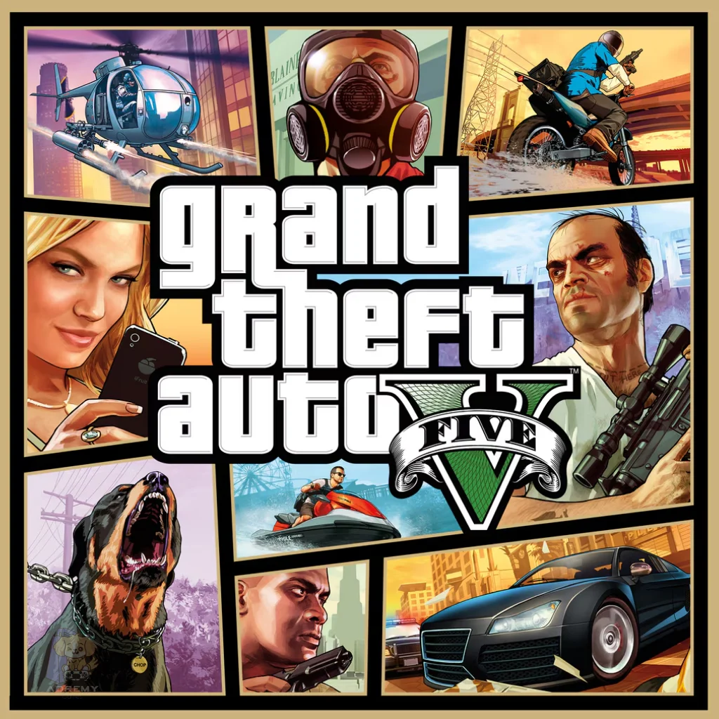 Portada de Grand Theft Auto V