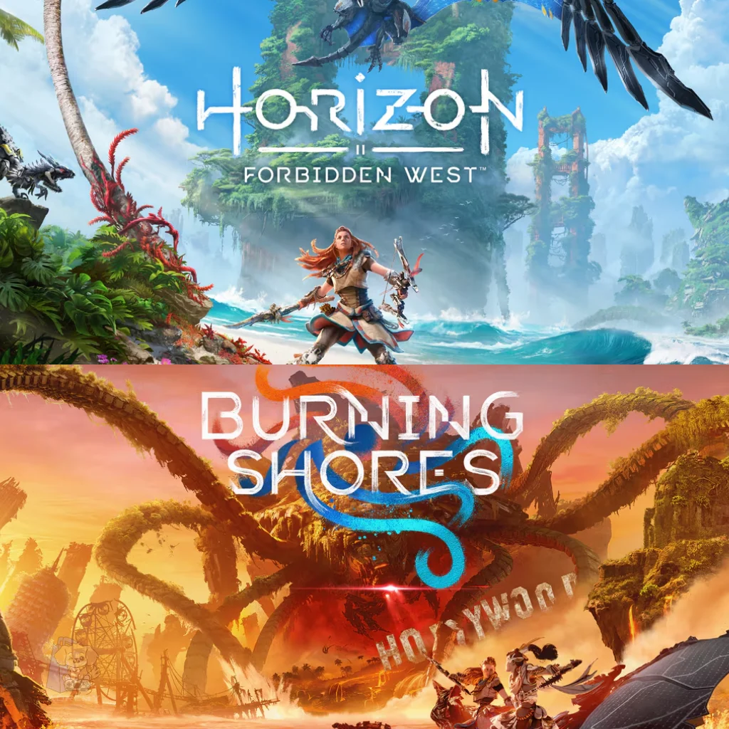 Portada de Horizon Forbidden West + Burning Shores