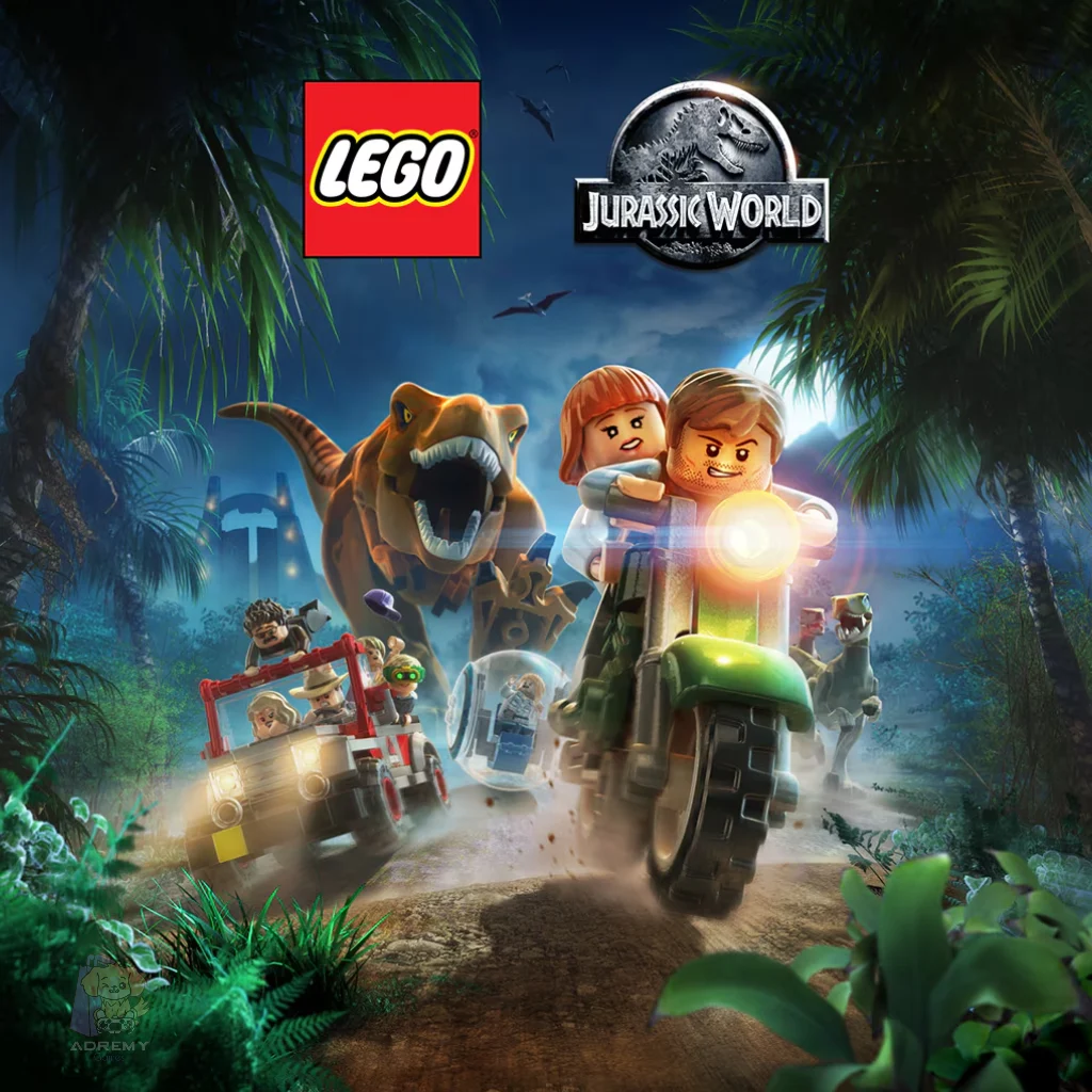 Portada de Lego Jurassic World Mundo Jurásico