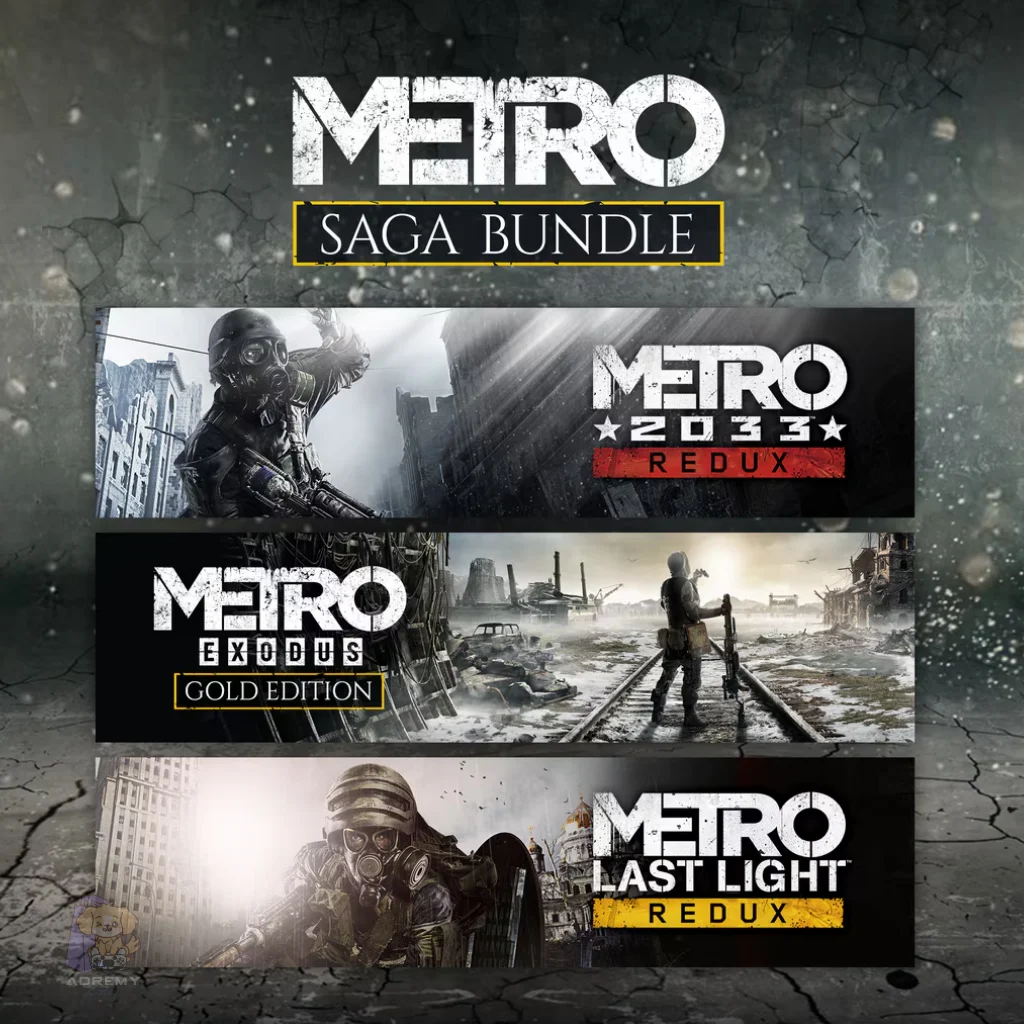 Portada de Paquete de la saga Metro