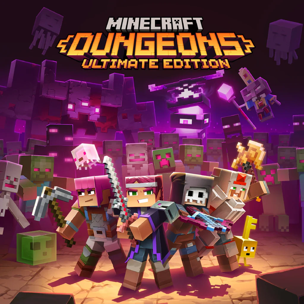 Portada de Minecraft Dungeons Ultimate Edition