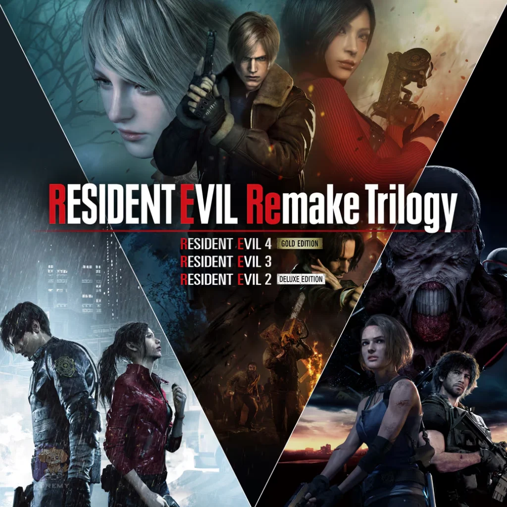 Portada de Resident Evil Remake Trilogy