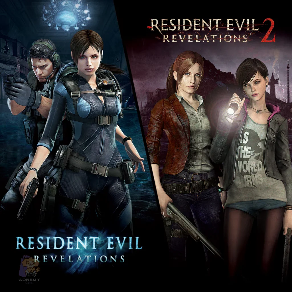Portada de Resident Evil Revelations 1 y 2
