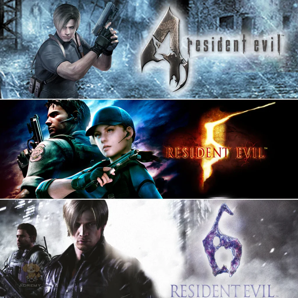 Portada de Resident Evil Triple Pack