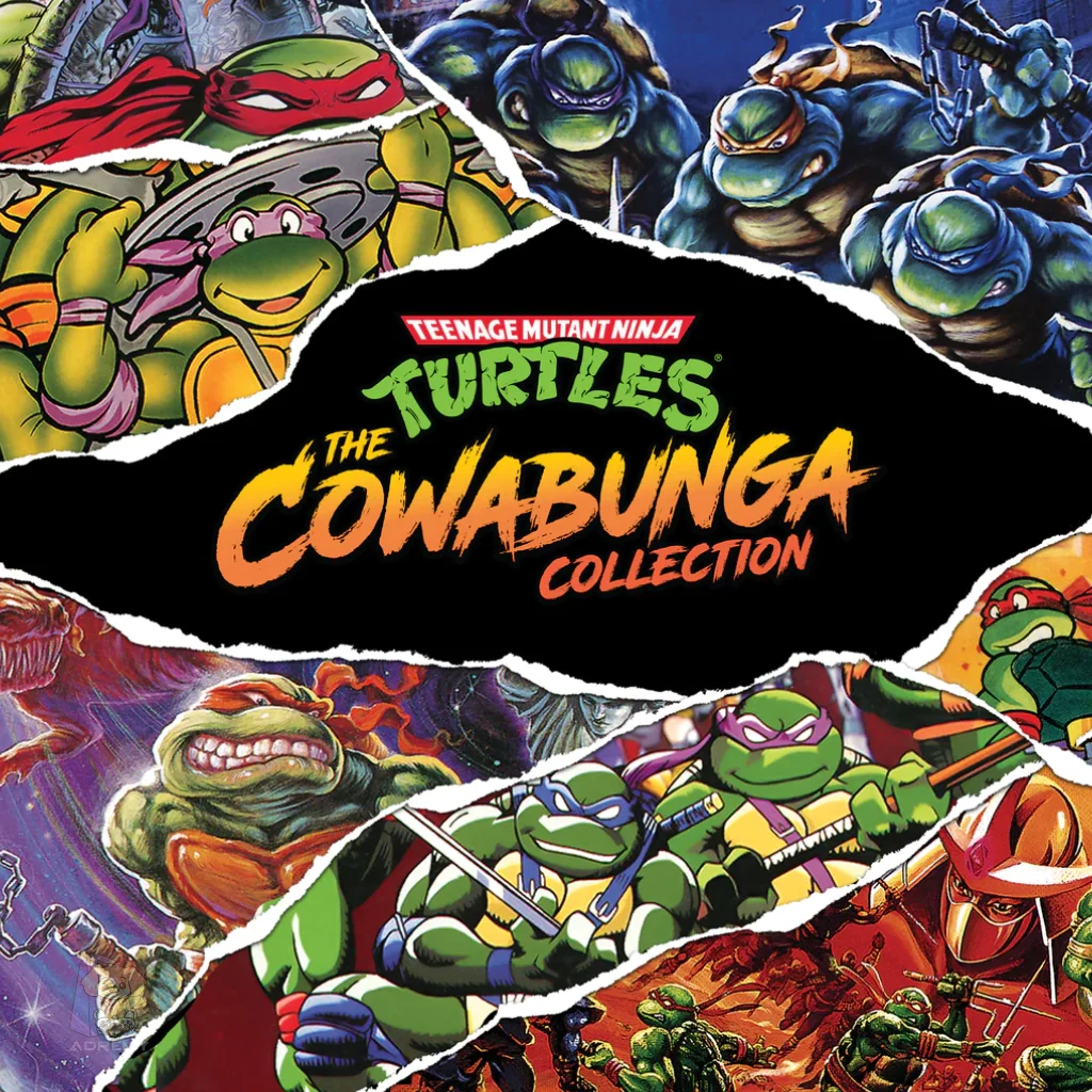 Portada de Teenage Mutant Ninja Turtles: The Cowabunga Collection