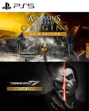 Assassin's Creed Origins Gold Edition y Tekken 7 Definitive Edition (Play Station 5)