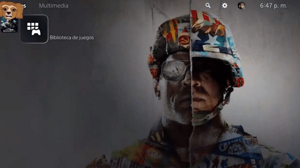 Biblioteca de juegos PS5