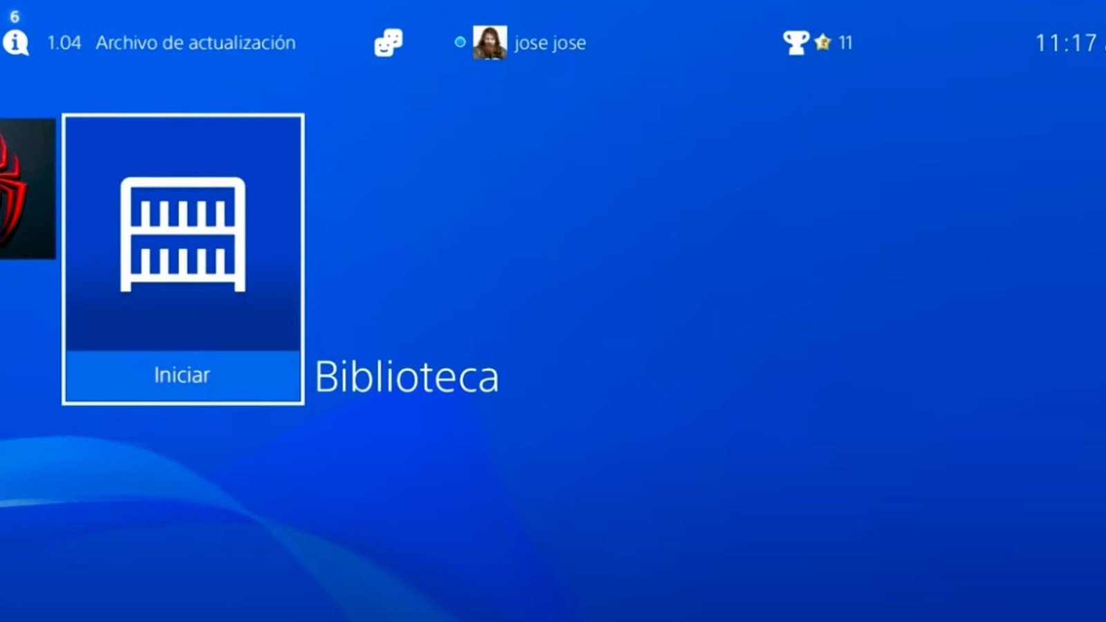 Biblioteca PS4