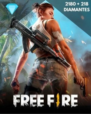 Free Fire 2180 Diamantes + 218