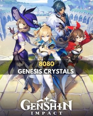 Genshin Impact - 8080 Genesis Crystals
