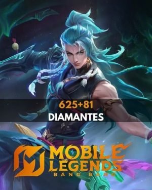 Mobile Legends - 625 + 81 Diamantes